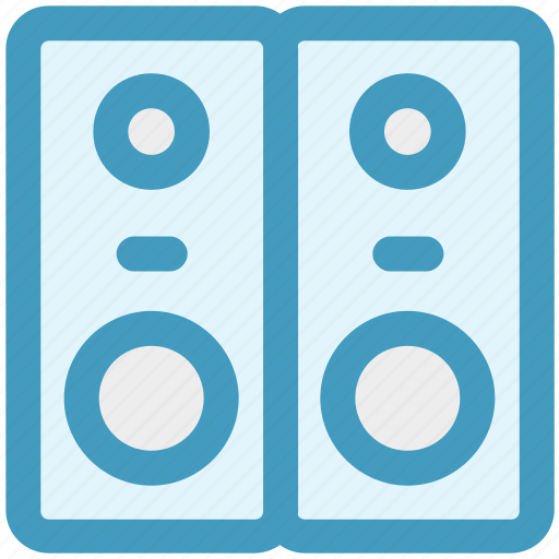 Music system, speaker box, speakers, subwoofer, woofer icon - Download on Iconfinder
