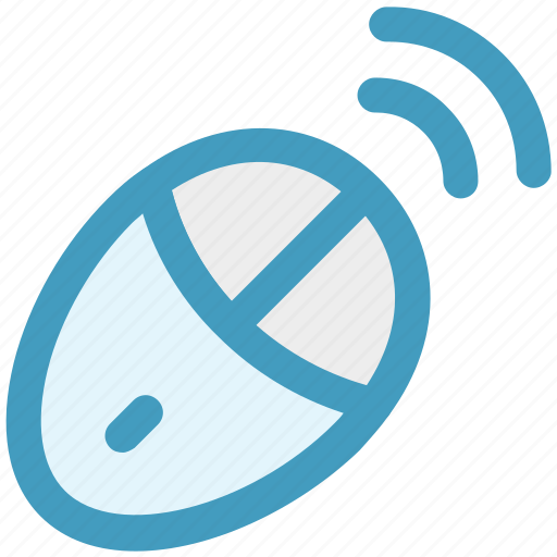 Computer hardware, computer mouse, input device, pointing device, wireless mouse icon - Download on Iconfinder