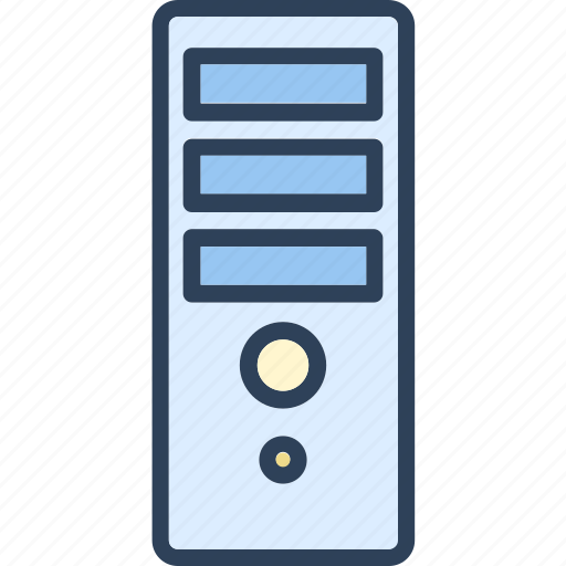 Computer, pc, tower, tower pc, workstation icon - Download on Iconfinder