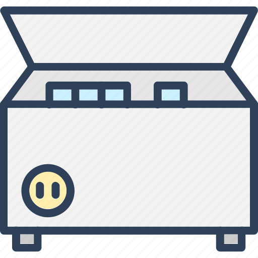Deep freezer, electronics, freezer, fridge, refrigerator icon - Download on Iconfinder