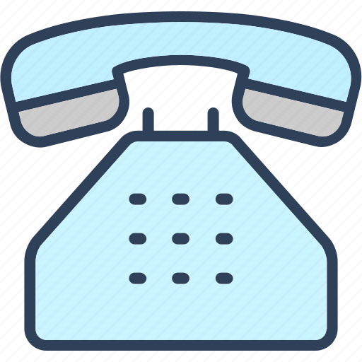 Communication, phone call, phone set, telephone, vintage telephone icon - Download on Iconfinder