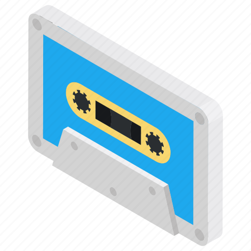 Audio cassette, cassette, cassette tape, music cassette, plastic cassette icon - Download on Iconfinder