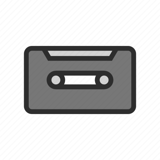 Cassette, gadget, music, old, record, sound, tape icon - Download on Iconfinder