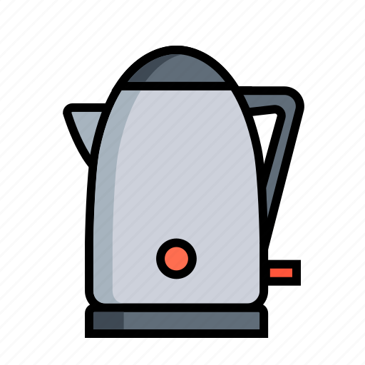 Kettle, pot, teakettle, teapot, hot, kitchen, tea icon - Download on Iconfinder