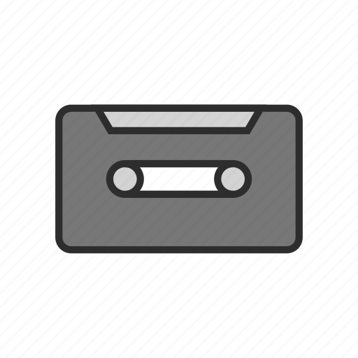Cassette, device, music, old, record, tape, technology icon - Download on Iconfinder