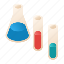 test tube, laboratory, chemistry, science, container, experiment, glass flask