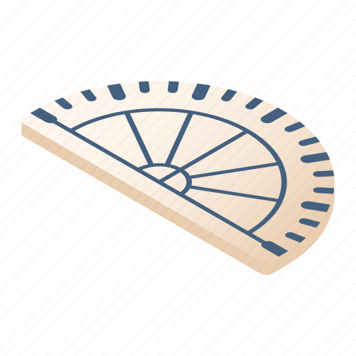 Protractor, square ruler, tool, education, measurement, mathematics, stationery icon - Download on Iconfinder