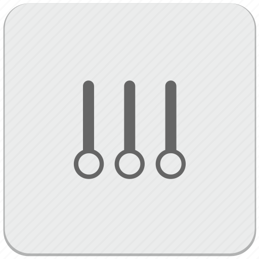 Design, level, material, minimum, option, settings, vertical icon - Download on Iconfinder