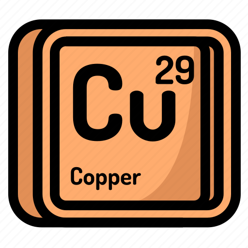 Atom, atomic, chemistry, copper, element, mendeleev, periodic icon - Download on Iconfinder