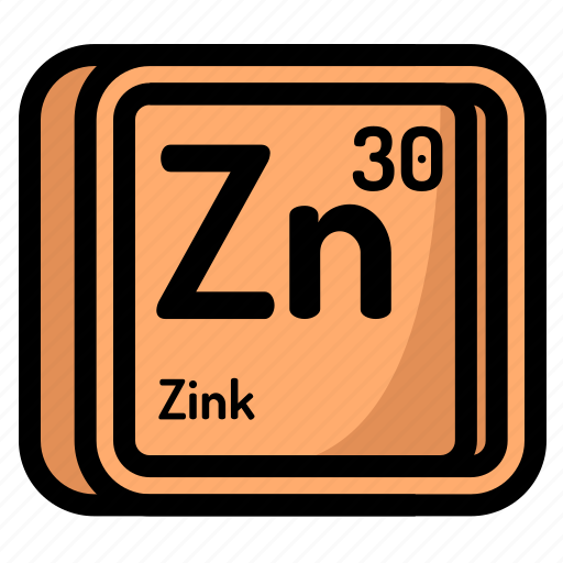 Atom, atomic, chemistry, element, mendeleev, zink, periodic icon - Download on Iconfinder