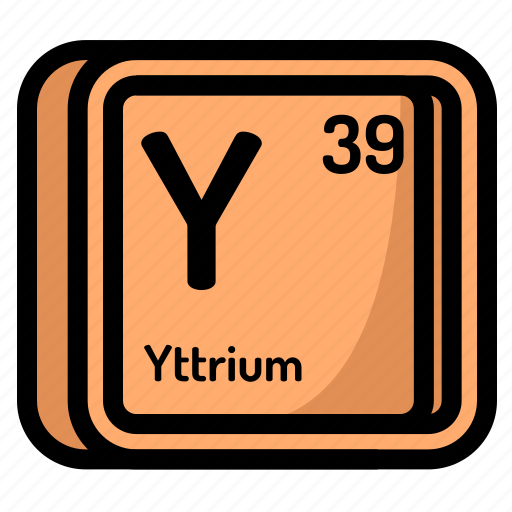 Atom, atomic, chemistry, element, mendeleev, yttrium, periodic icon - Download on Iconfinder