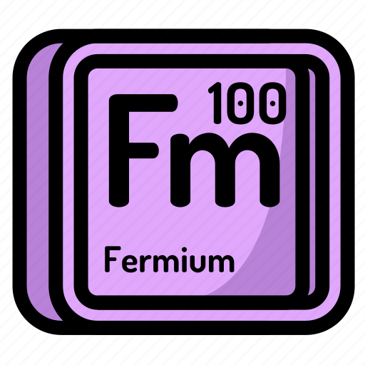 Atom, atomic, chemistry, element, fermium, mendeleev, periodic icon - Download on Iconfinder