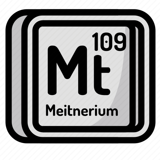 Atom, atomic, chemistry, element, meitnerium, mendeleev, periodic icon - Download on Iconfinder