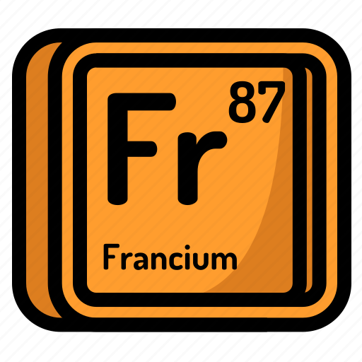 Atom, atomic, chemistry, element, francium, mendeleev, periodic icon - Download on Iconfinder