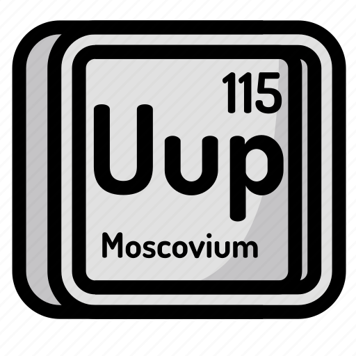 Atom, atomic, chemistry, element, mendeleev, moscovium, periodic icon - Download on Iconfinder