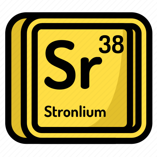 Atom, atomic, chemistry, element, mendeleev, stronlium, periodic icon - Download on Iconfinder