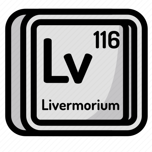Atom, atomic, chemistry, element, llivermorium, mendeleev, periodic icon - Download on Iconfinder
