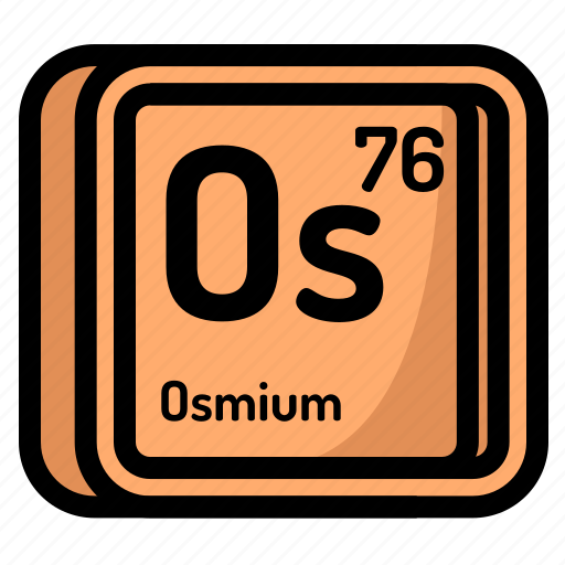 Atom, atomic, chemistry, element, mendeleev, osmium, periodic icon - Download on Iconfinder