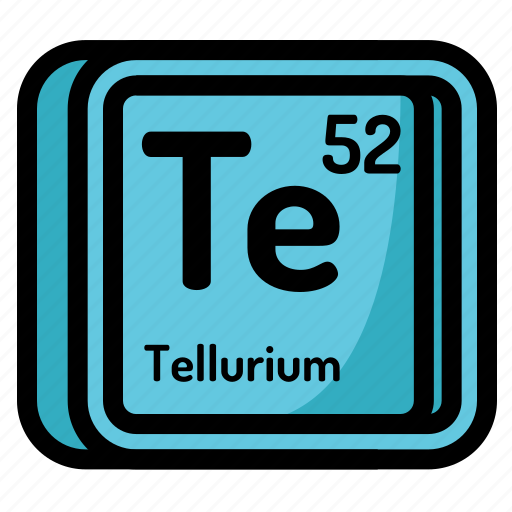 Atom, atomic, chemistry, element, mendeleev, tellurium, periodic icon - Download on Iconfinder