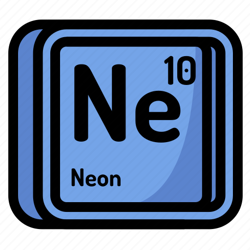 Atom, atomic, chemistry, element, mendeleev, neon, periodic icon - Download on Iconfinder