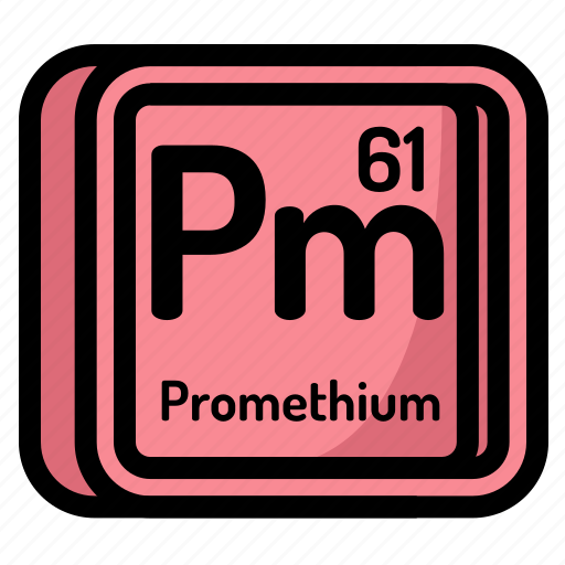 Atom, atomic, chemistry, element, mendeleev, promethium, periodic icon - Download on Iconfinder