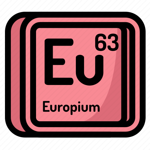 Atom, atomic, chemistry, element, europium, mendeleev, periodic icon - Download on Iconfinder