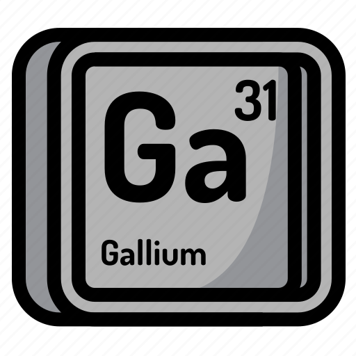 Atom, atomic, chemistry, element, gallium, mendeleev, periodic icon - Download on Iconfinder