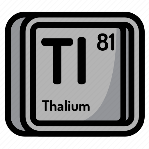 Atom, atomic, chemistry, element, mendeleev, thalium, periodic icon - Download on Iconfinder