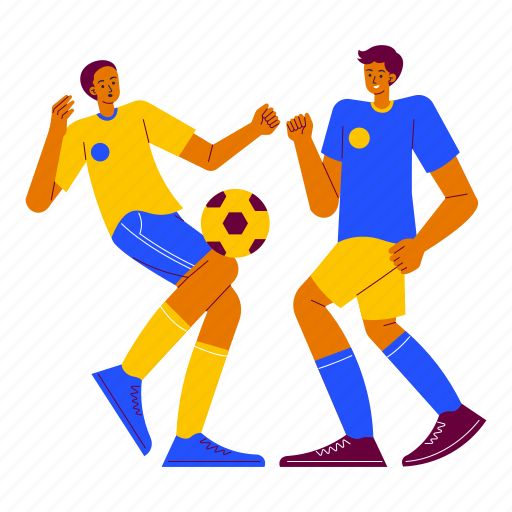 Football competition, football, ball, player, athlete, boy, sport competition illustration - Download on Iconfinder