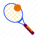 tennis ball and racket, tennis, racket, ball, match, equipment, sport competition, sports, sport 