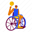wheelchair, basketball, player, athlete, paralympic, disabled, sport competition, sports, sport 