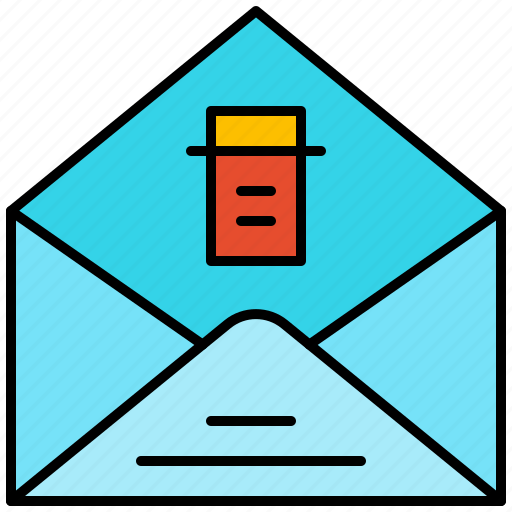 Delete, email, message icon - Download on Iconfinder
