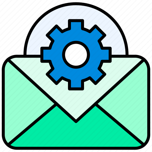 Email, gear, setting, support icon - Download on Iconfinder