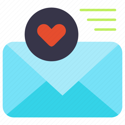 Communication, email, favourite, heart icon - Download on Iconfinder