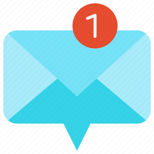 Mail, new, notification, notify icon - Download on Iconfinder