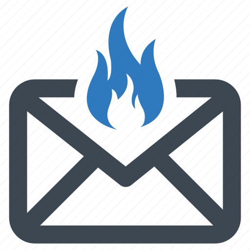 Email, fire, mail icon - Download on Iconfinder