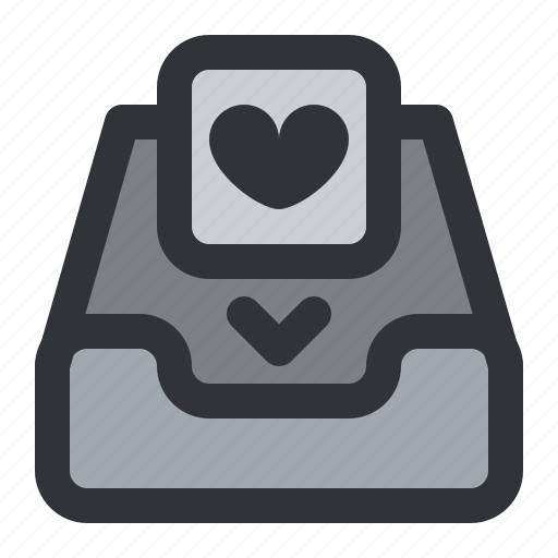 Email, favorite, heart, inbox, mail, receive icon - Download on Iconfinder