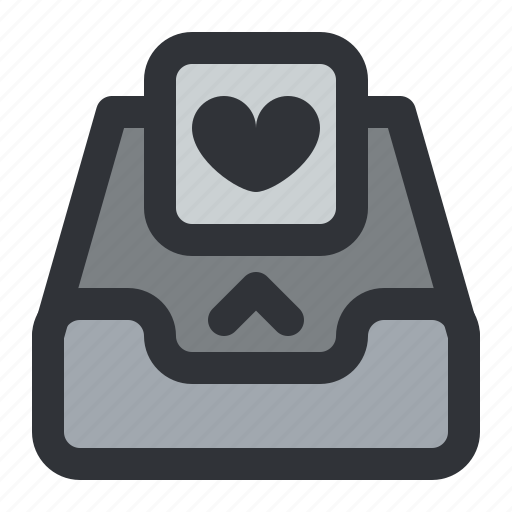 Email, favorite, heart, inbox, mail, send icon - Download on Iconfinder