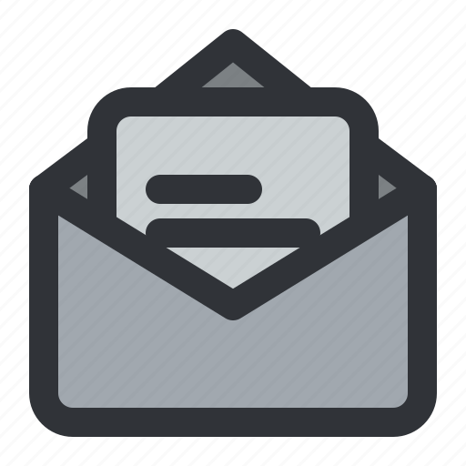 Email, document, envelope, letter, mail, message, open icon - Download on Iconfinder