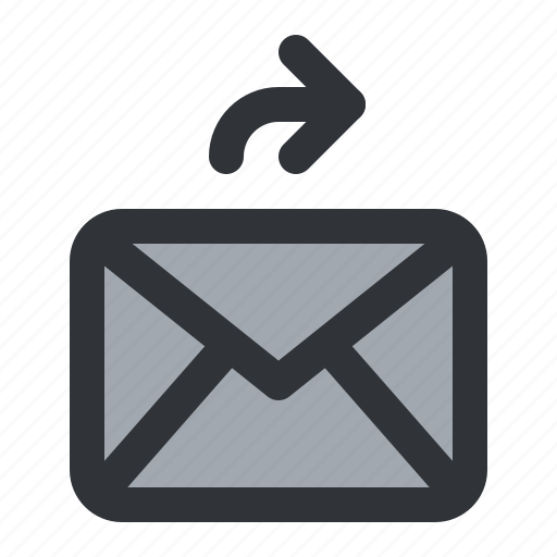Email, arrow, envelope, forward, letter, mail, message icon - Download on Iconfinder