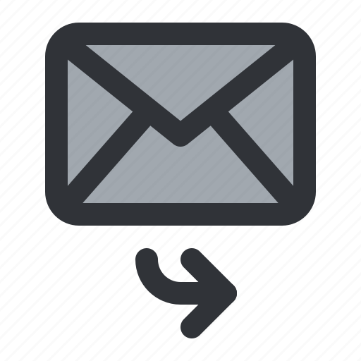 Email, arrow, envelope, forward, letter, mail, message icon - Download on Iconfinder