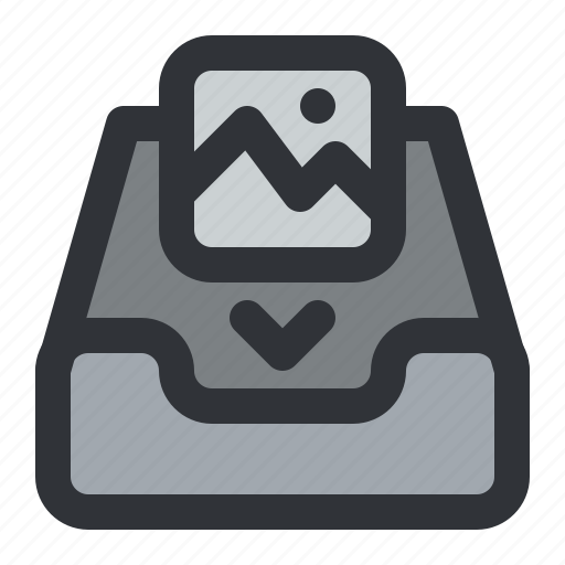 Email, image, inbox, mail, photo, receive icon - Download on Iconfinder
