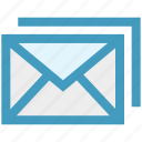 email, envelopes, letter, mail, messages 