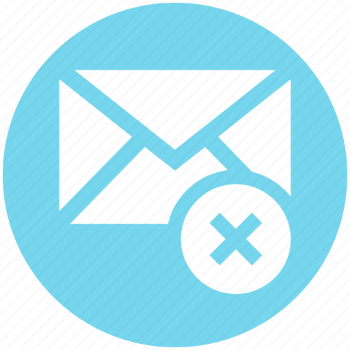 Delete, email, envelope, mail, message, remove icon - Download on Iconfinder