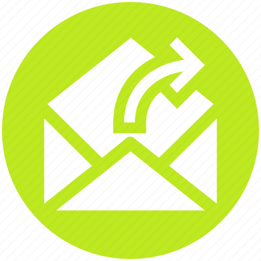 Email, envelope, forward, letter, mail, message icon - Download on Iconfinder
