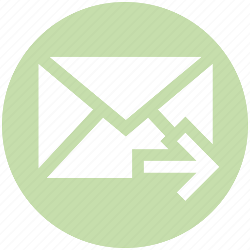 Email, forward, letter, mail, message, right arrow icon - Download on Iconfinder