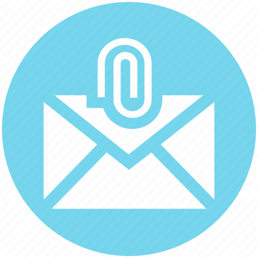 Clip, email, letter, mail, message, paper clip icon - Download on Iconfinder