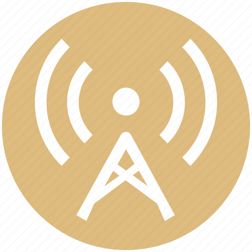 Antenna, beacon, signal tower, tower, wifi signal antenna icon - Download on Iconfinder