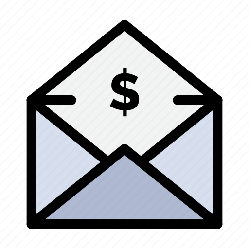 Dollar, mail, money, order icon - Download on Iconfinder