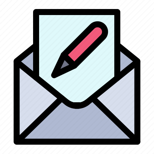 Compose, edit, email, envelope, mail icon - Download on Iconfinder